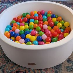 Herbolee Baby Infant Toddler Ball Pit Plus Balls