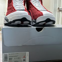 New Air Jordan 13 Retro Red/Black Flint
