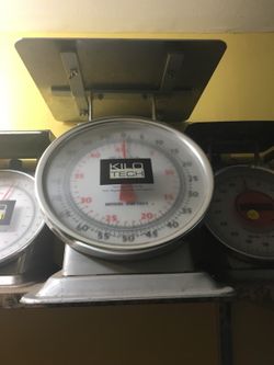 Dial scale 100lbs cap