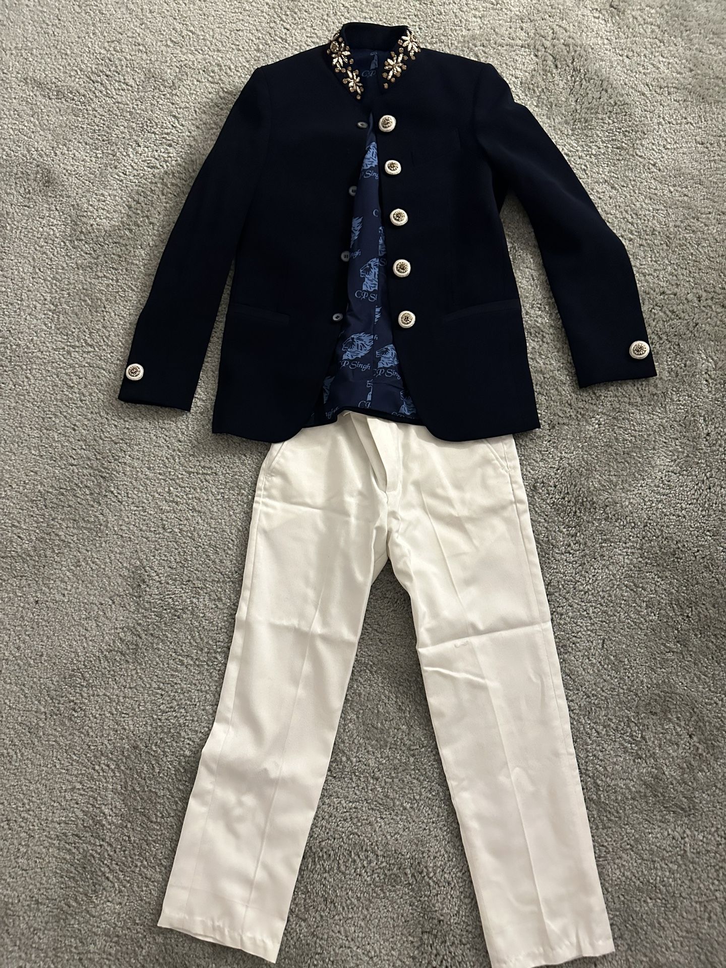 Boys Indian Wedding Suit Size 7
