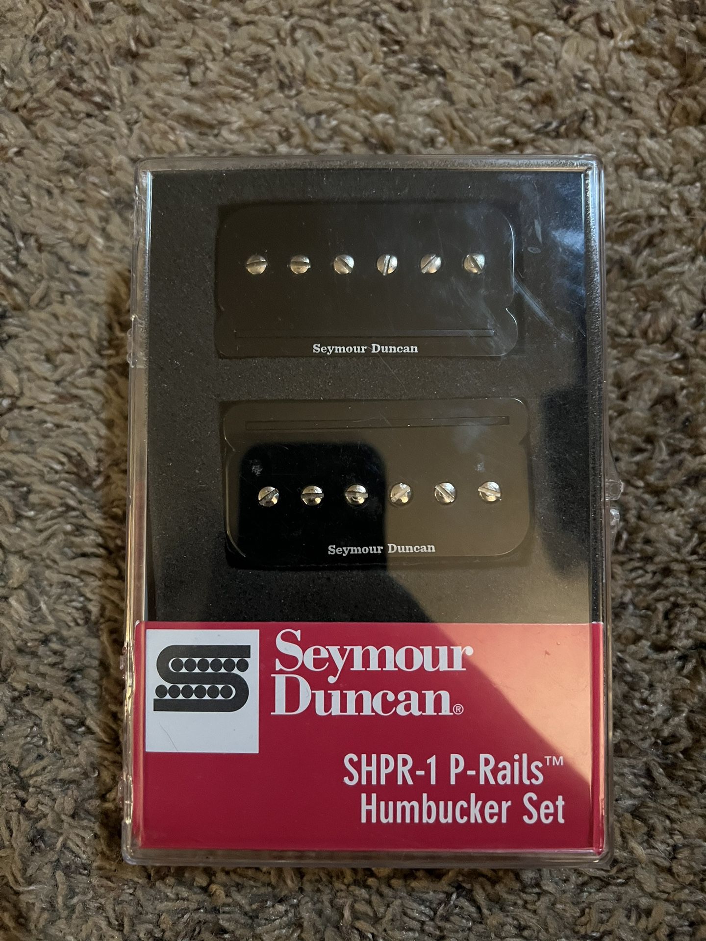 Seymour Duncan SHPR-1 P-Rails P90 Humbucker Guitar Pickup Set 