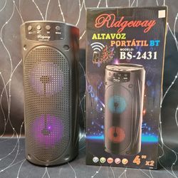 New portable Bazooka  style Rechargeable Bluetooth Wireless Speaker Sd Card, Usb flash Drive Fm Radio Speaker ( Bosina ) Bz2