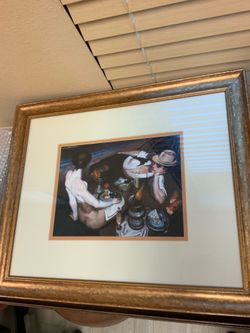 Assorted prints with frames