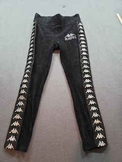women's black leggings by Kappa size M