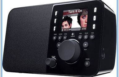 Logitech Squeezebox Radio Music Player with Color Screen (Black)