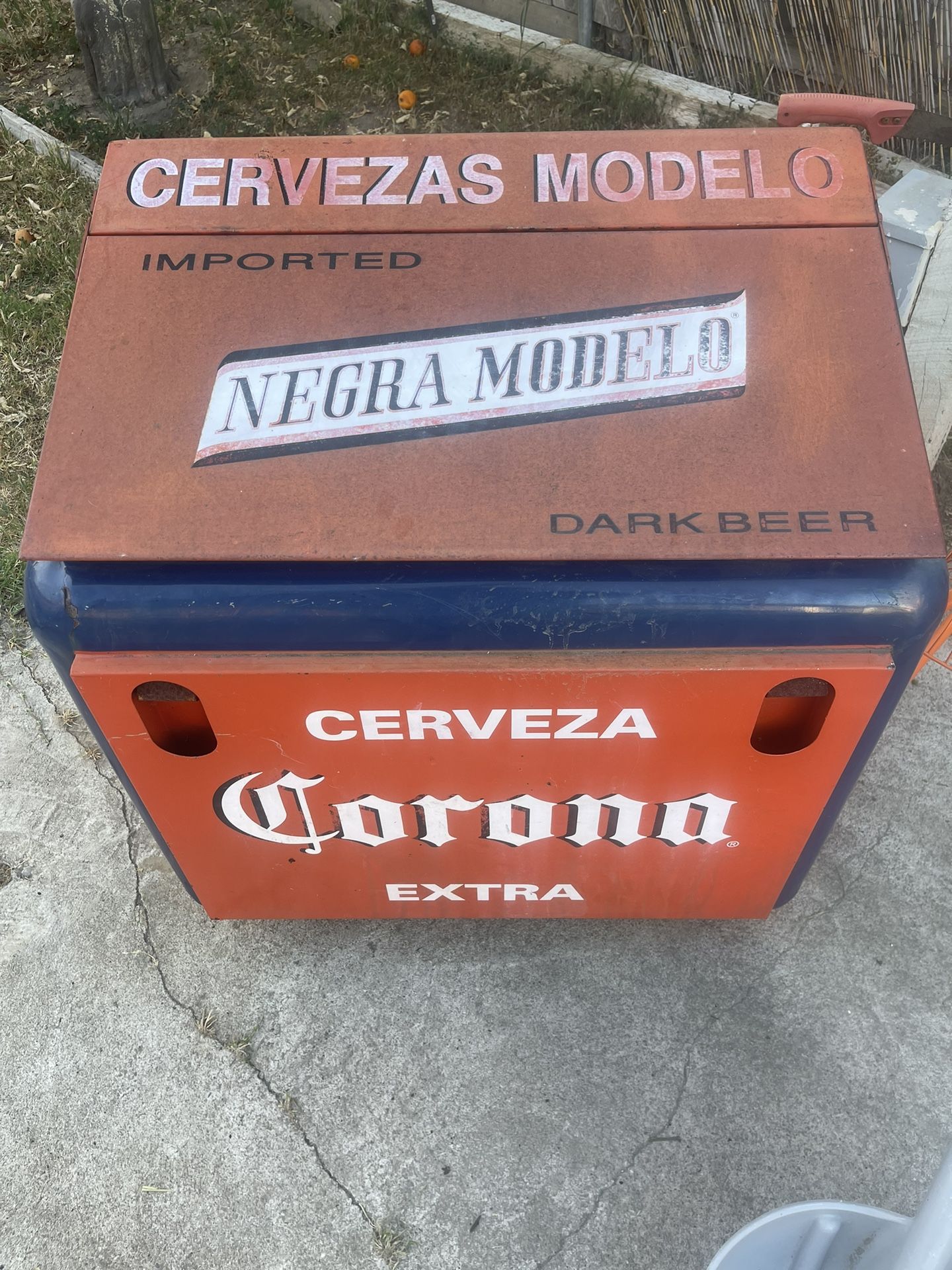 Vintage Corona Ice Chest