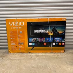 Hd395 55” Vizio smart 4k led Uhd tv floor model 