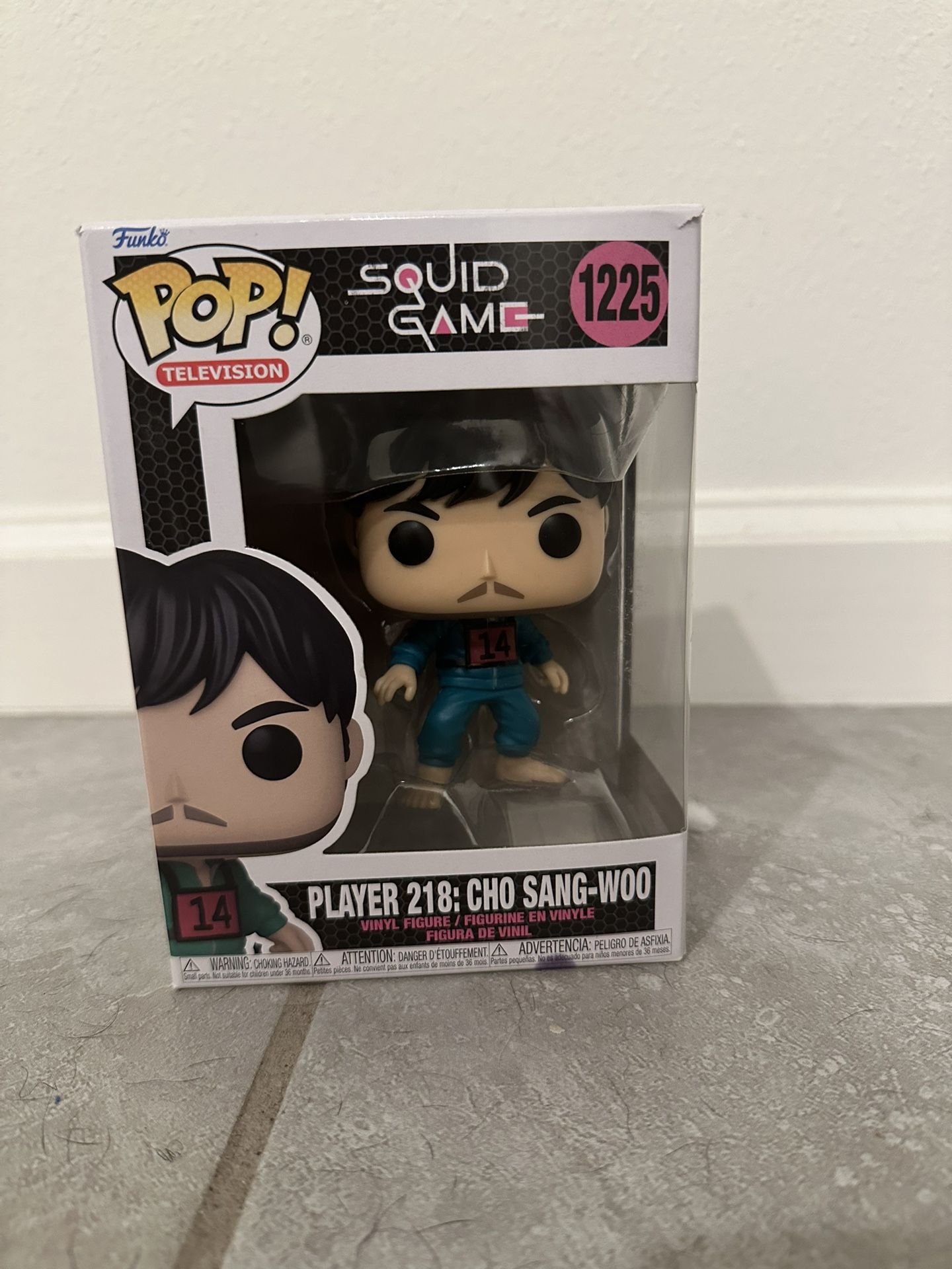 Funko Pop! Television - Squid Games - Player 218 - Cho Sang-Woo #1225