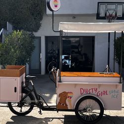 Ferla X Commercial Coffee Vending Bike With Pedal Assist