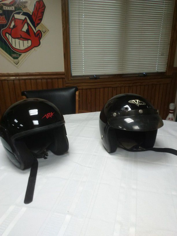 Two Motorcycle Helmets.   $50 for both helmets.