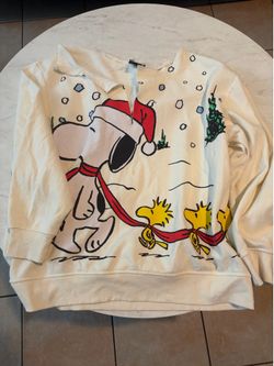 Snoopy Woodstock sweatshirt tee