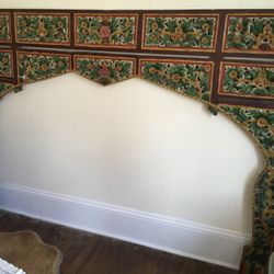 Architectural Carved Teakwood Cornice
