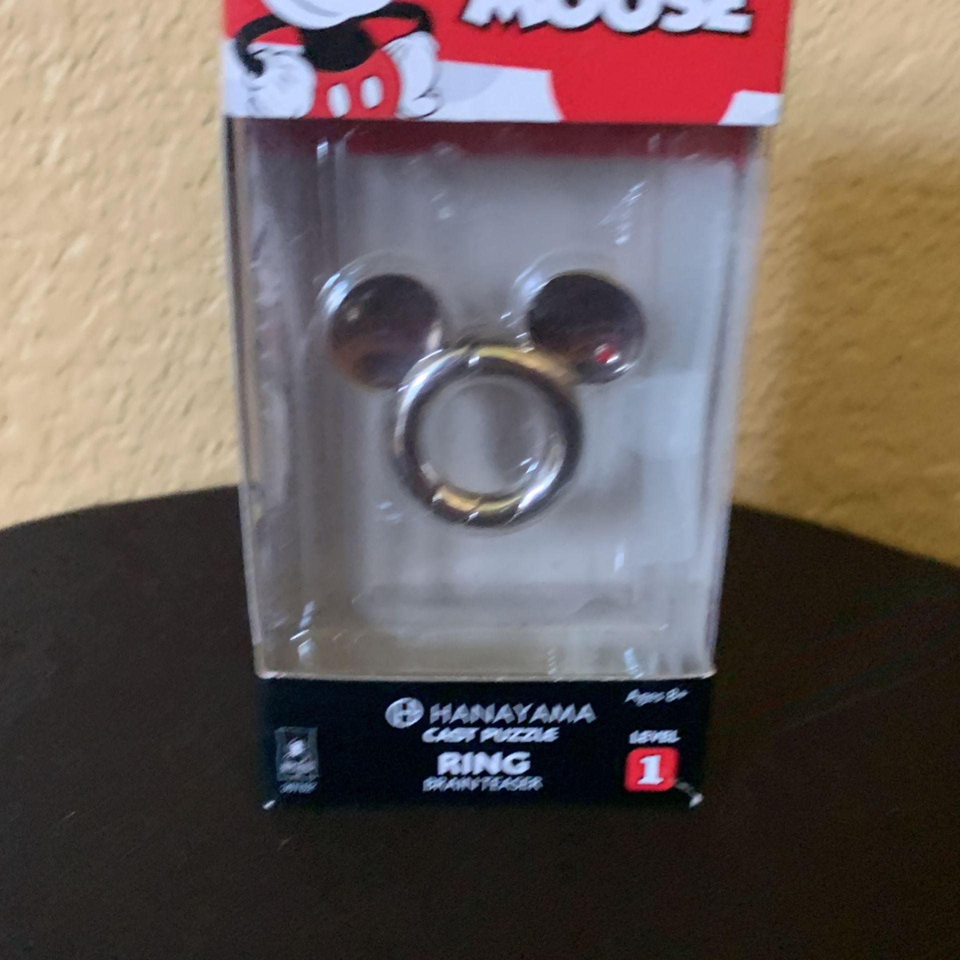 Mickey Mouse Cast Ring - Hanayama Metal Puzzle