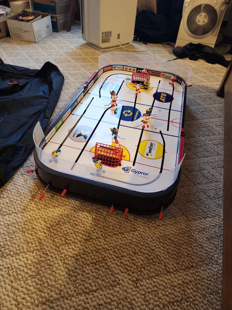 FREE Stiga Play Off 21 Tabletop Ice Hockey Game (Sweden Vs Canada)