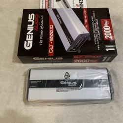 Brand New Genius Audio 2000w Max Power Compact Monoblock Class D Car Amplifier. $180 each 