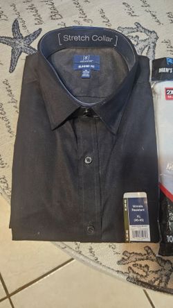 XL Black Long Sleeves still in package shirt