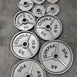 Olympic Weights 227.5 pounds total for $200