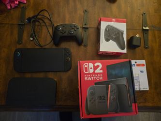 Nintendo Switch 2 bundle with 512gb Express SD Card + Pro Controller
