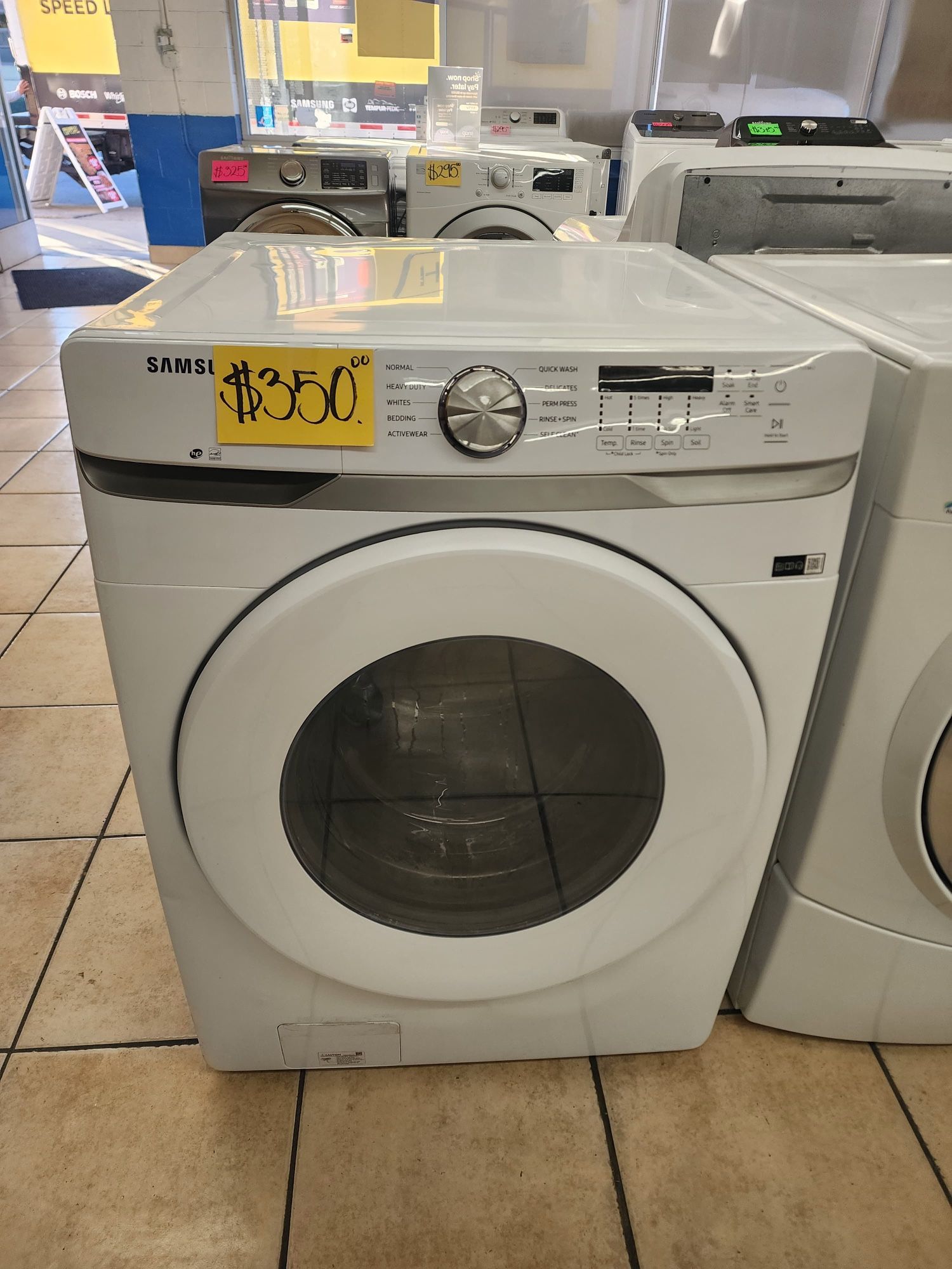 Samsung washer