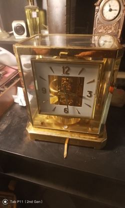 Jaeger Le coultre ammos clock