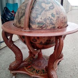 Vintage Service Cart/ Old World