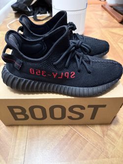 Adidas Yeezy Boost 350 V2 - Black Red - Size 10 - $200