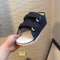 Crutches And Surgical Boot 