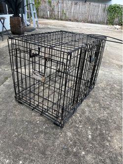 Metal Dog Crate, 24.5 L x 18.5 W x 19.5 H in