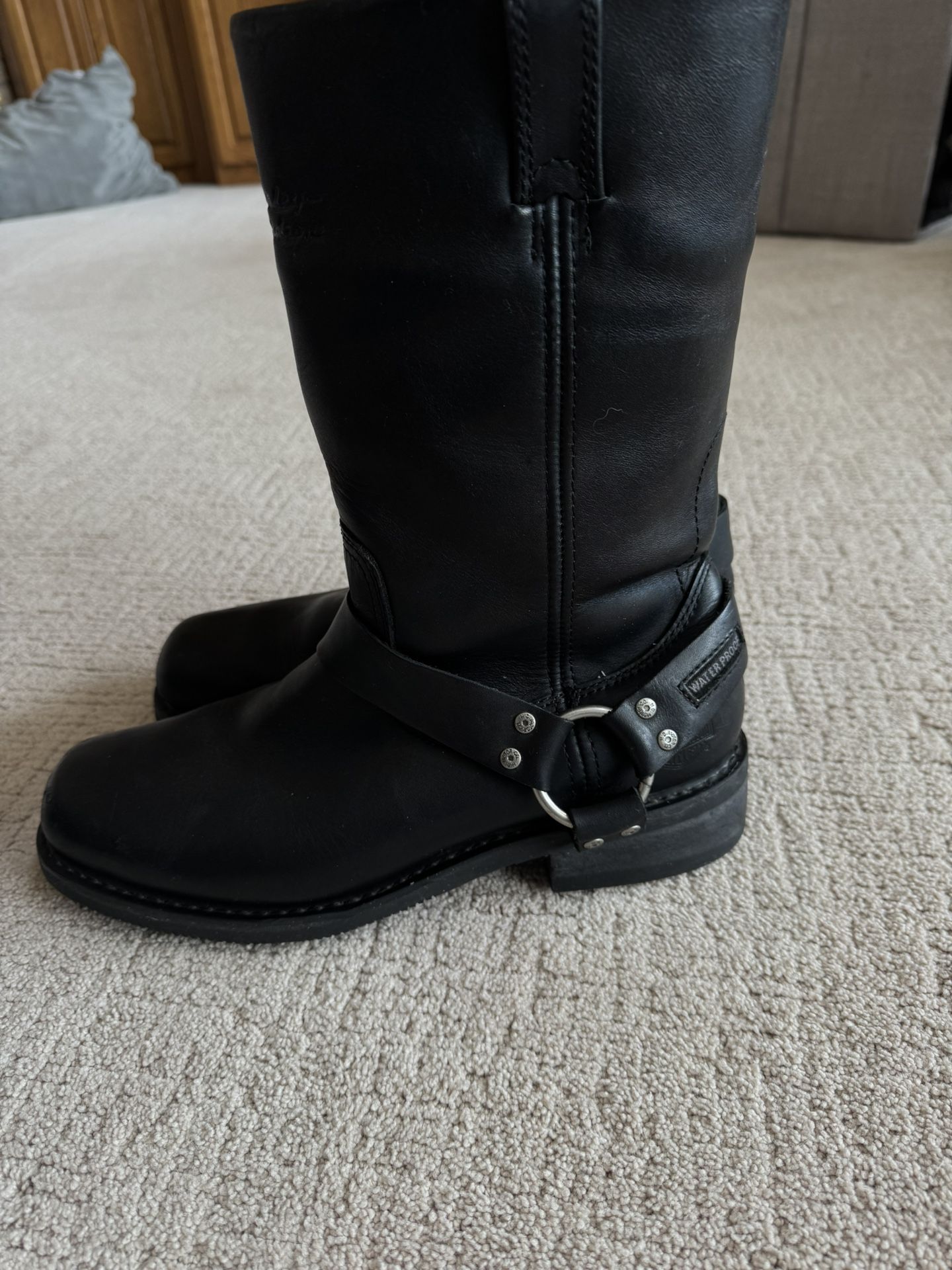 Harley Davidson Leather Boots