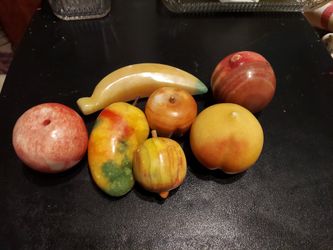 Vintage Marble Made Fruit, $30.00 For All
