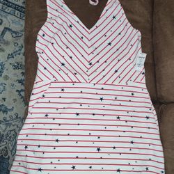 Halter Dress & Flip Flops Brand New 