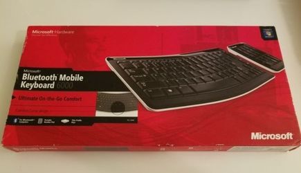 Microsoft Bluetooth Mobile Keyboard 6000