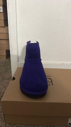 Purplish- blue Ugg’s boots