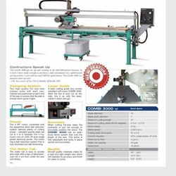 Quartz, Marble/Granite Slab saw