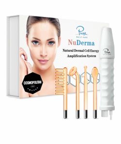 darsonval Pure Daily Care NuDerma High Frequency Skin Wand Kit