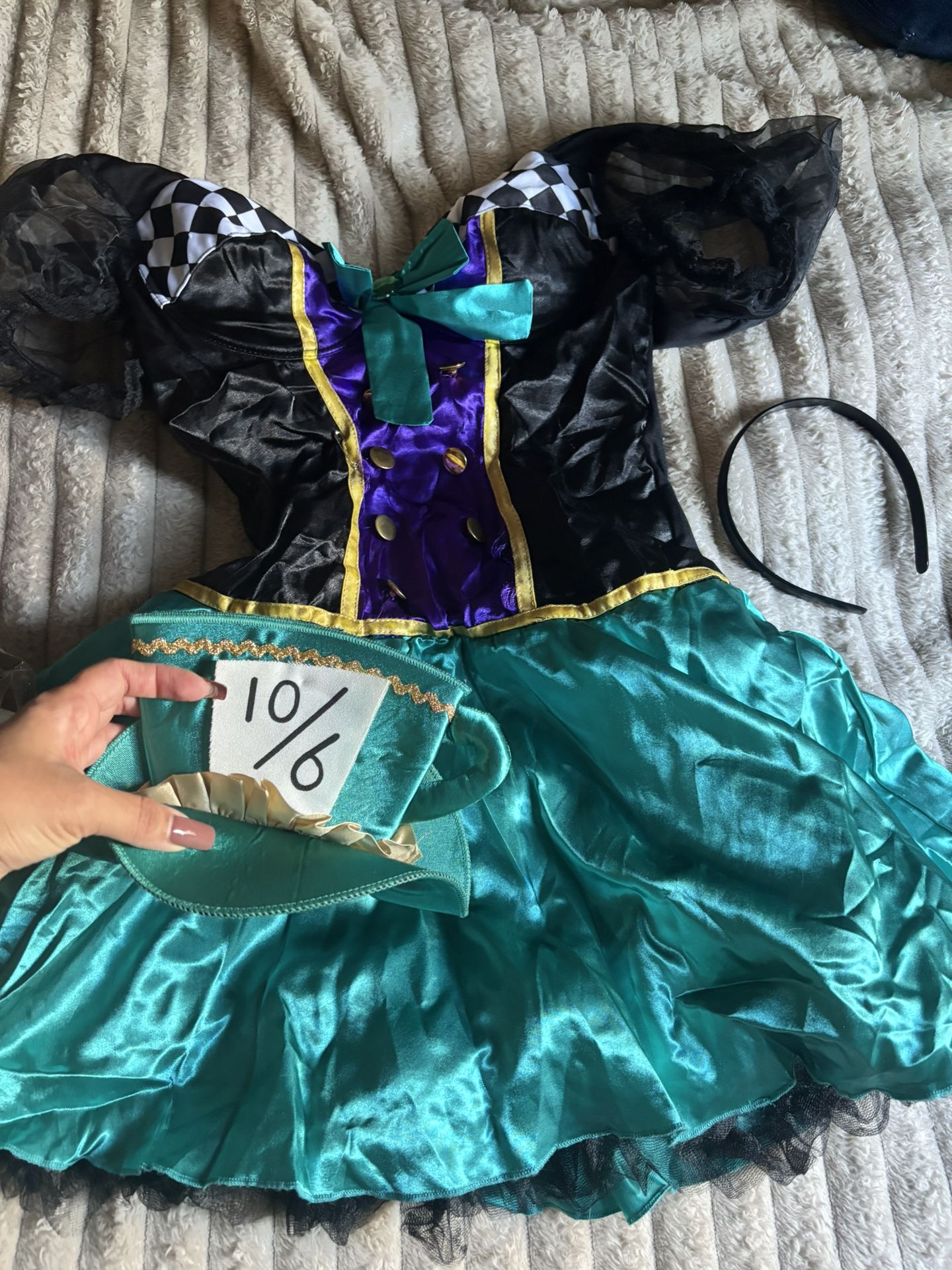 Y2K Mad Hatter Costume $15