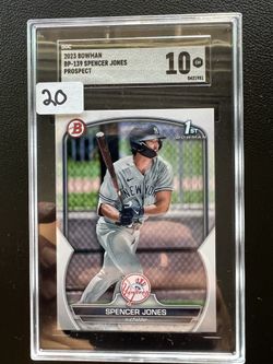 Spencer Jones 1st Bowman SGC 10