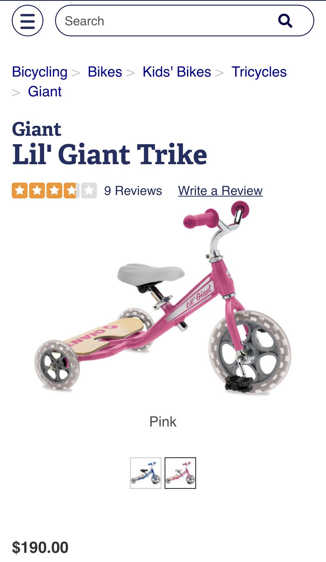 Lil giant trike new arrivals