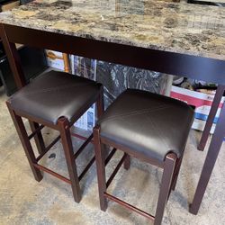 Brown Marble Table