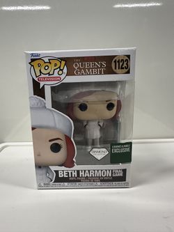 Funko Pop! Queens Gambit Beth Harmon Final Game Diamond Glitter Barnes & Noble Exclusive 