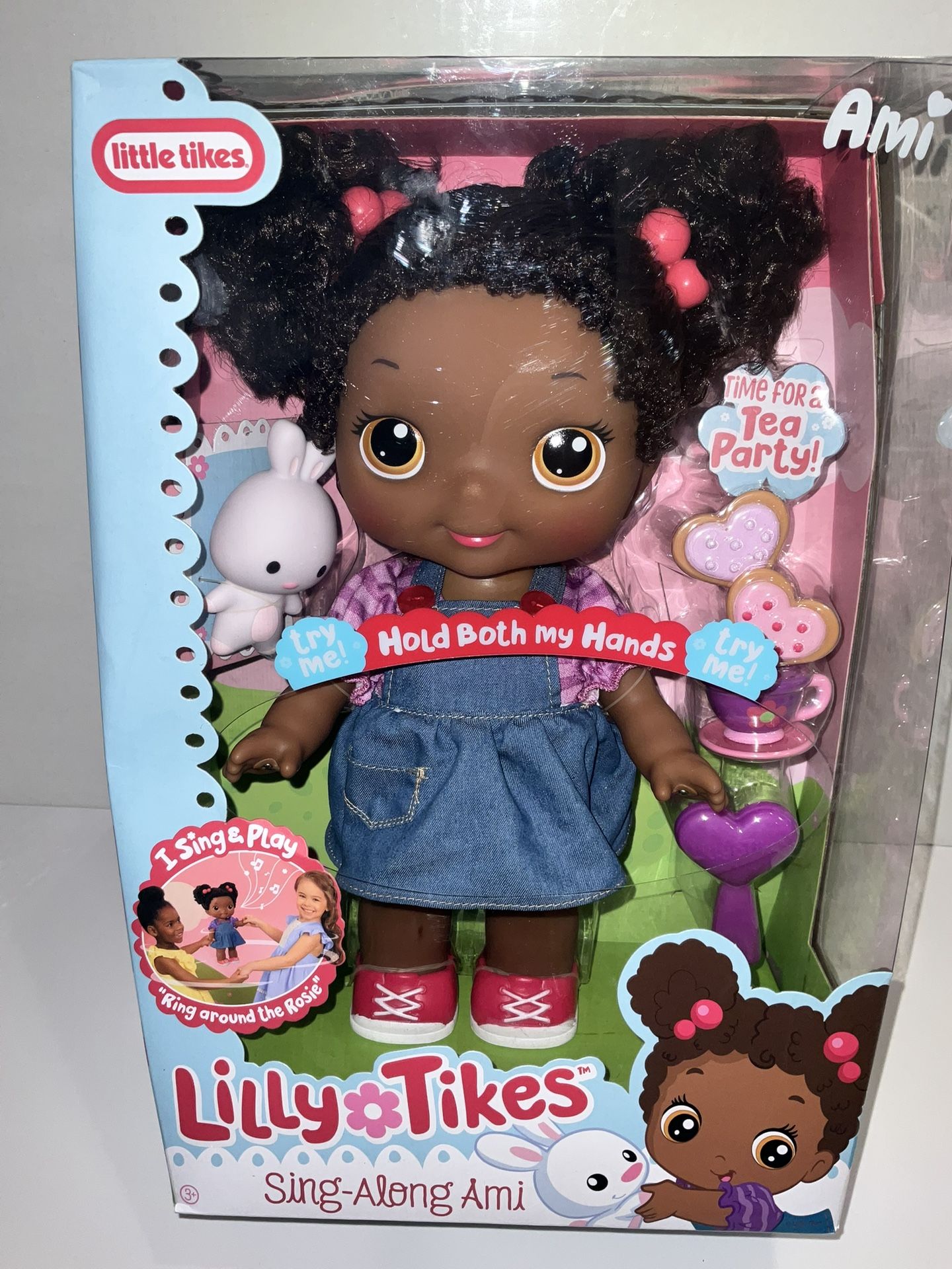Little Tikes Sing-Along Ami Doll Lilly Girl Preschool 12 Inch Brown Hair Toy