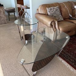 Coffee Table with end Table