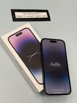 🔥 Biggest iPhone Deal Today – 14 Pro from $369, $1 Down & Warranty Included