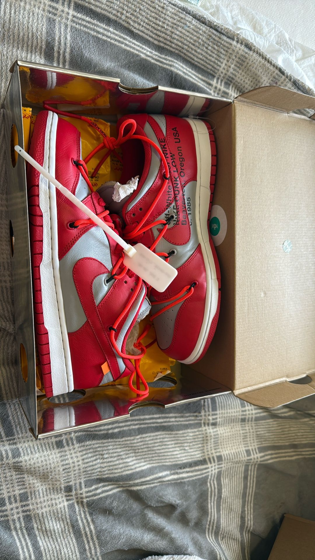 Offwhite Nike Dunk 10.5