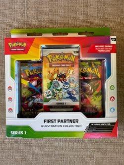Pokémon First Partner Illustration Series 1