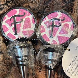 New “F” Wine Stoppers 