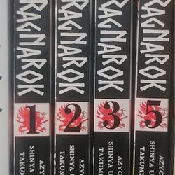 RECORD OF RAGNAROK MANGA 1-3, 5