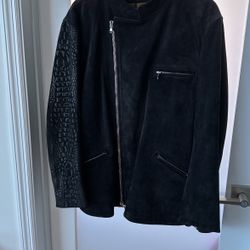 Donald J Pliner Suede Jacket 