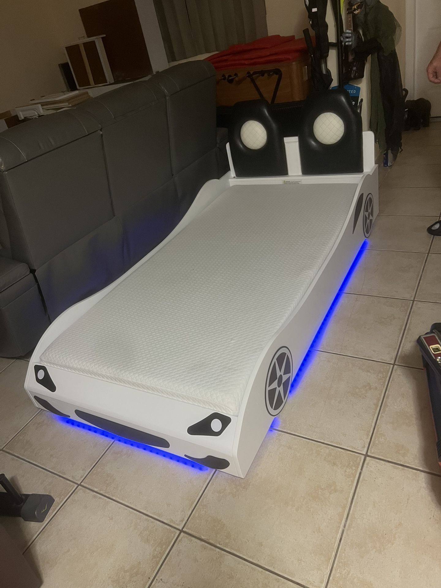 Kids Car Bed With Lights