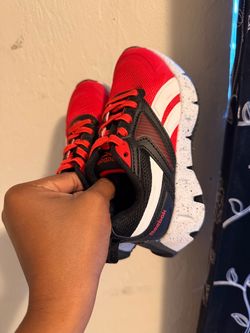 Reebok Red and Black Running toddler  Sneakers